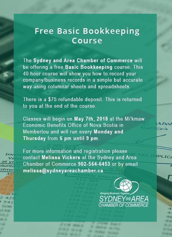 Basic Bookkeeping Course | goCapeBreton.com